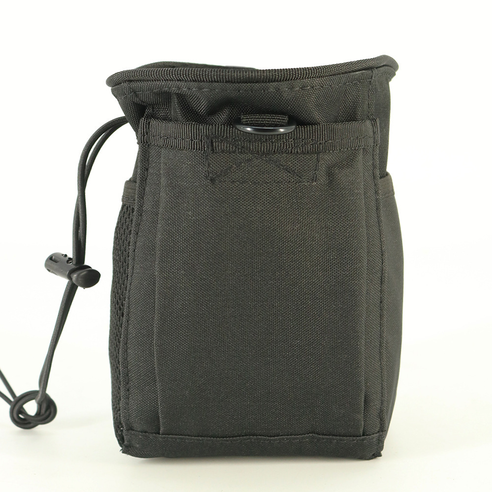 Molle's little recycling bag, a tactical multi-purpose waist bag, an outdoor-coloured kettle bag with a groceries bag.