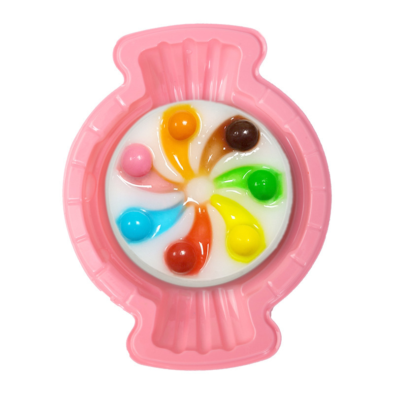 DIY Different colors Jelly彩虹布町果冻
