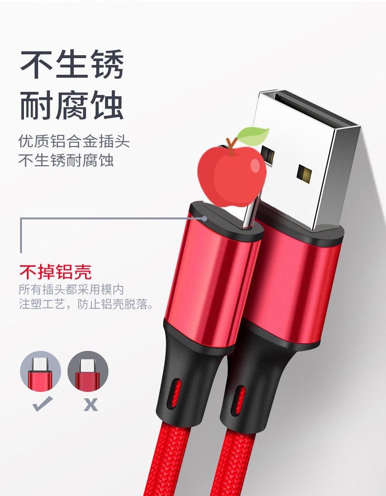 Đường dây điện tử USB sản xuất 3 lần, 108 đồng cho Apple Andrew.