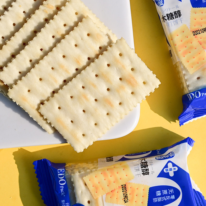 EDOpack Sugar nướng bánh quy Biscuit 280g đường không đường, thức ăn nhẹ không đường