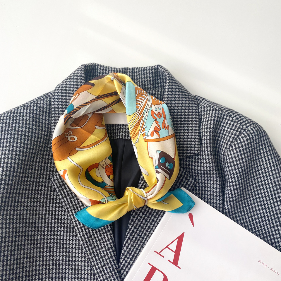 Children's silk towels, tonics, silk scarfs, silk scarfs.
