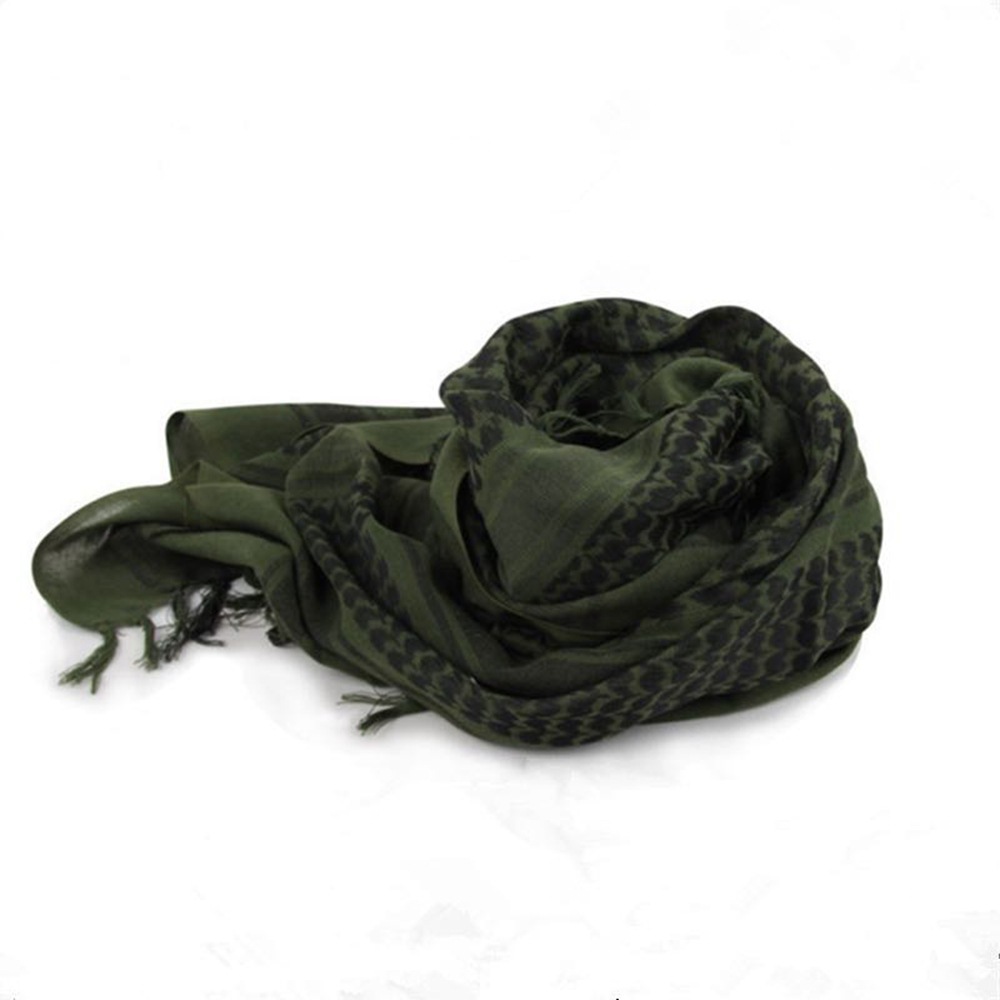 An Arab scarf for the outdoors, a magic scarf and a shawl.