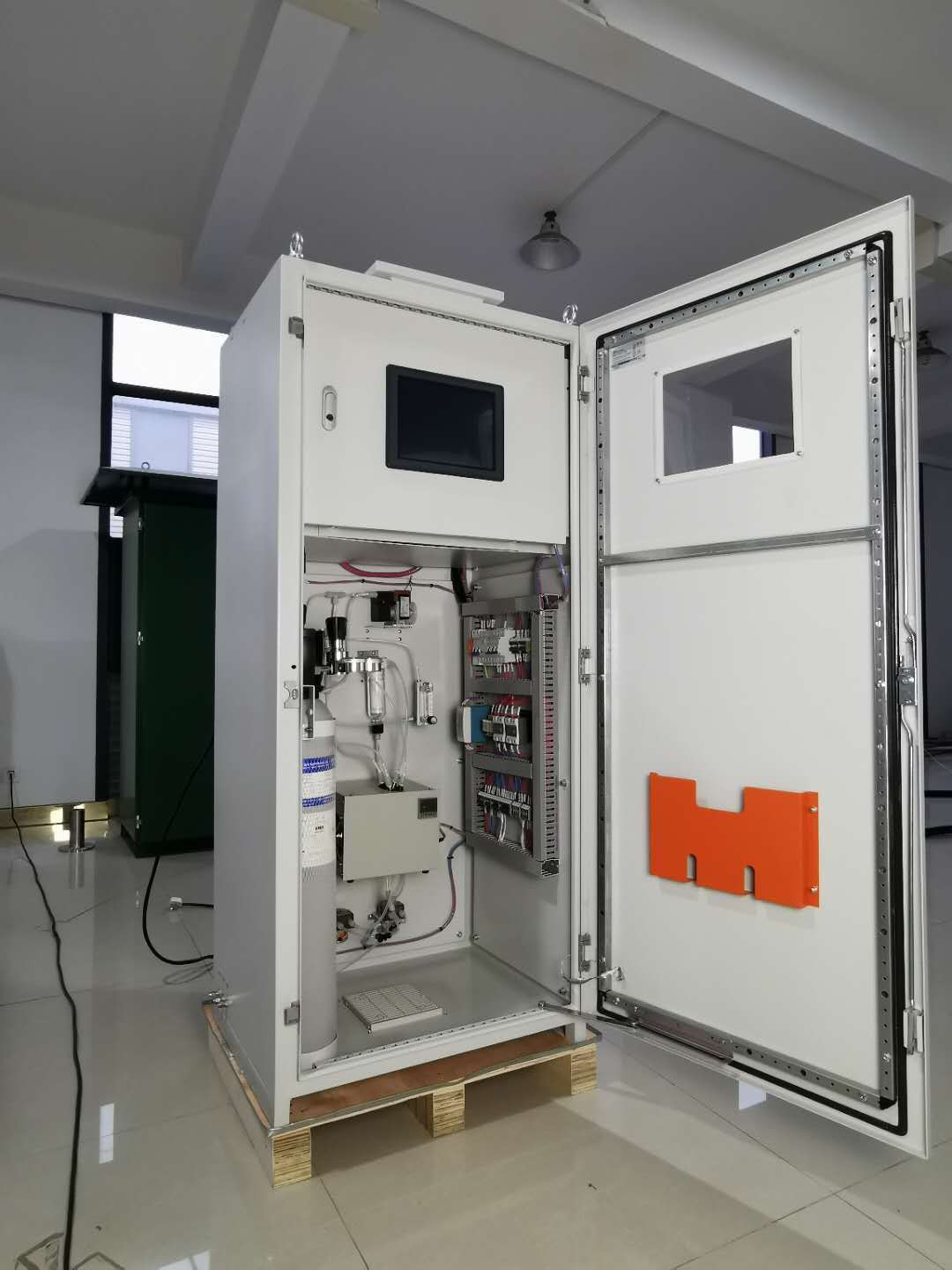 Ship exhaust monitoring systems, desulphurization tower exhaust detection devices, smoke online monitoring, smoke detection