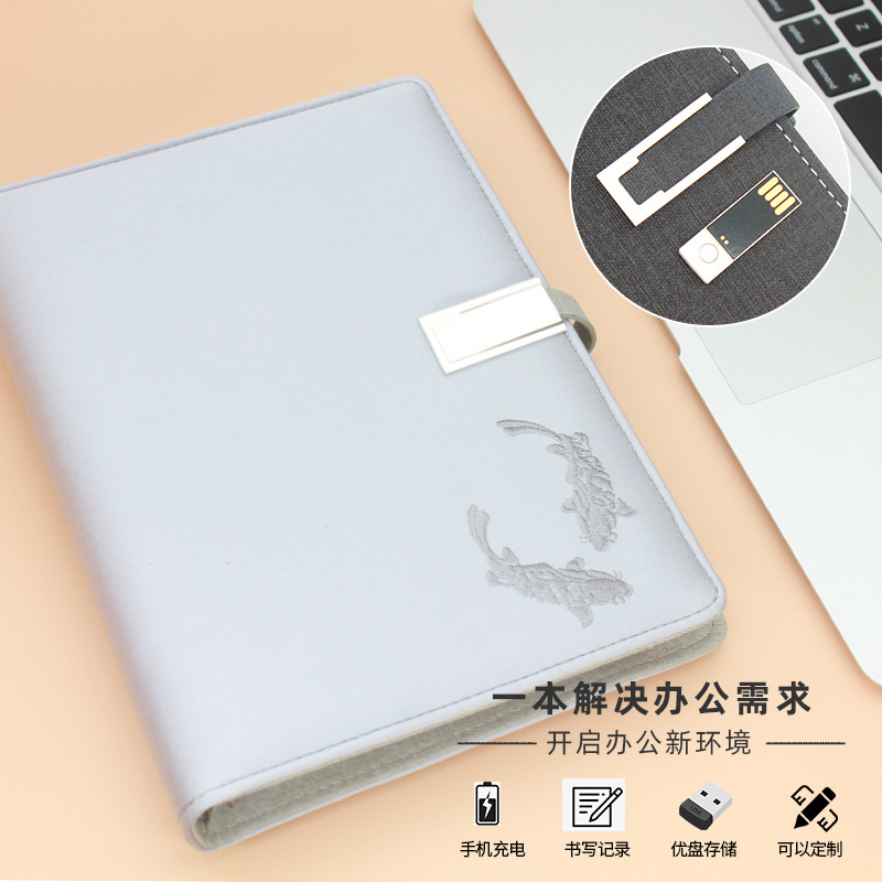 Bộ sạc máy tính xách tay đa năng với máy ghi âm sạc không dây thương mại UCD tùy chỉnh theo logo