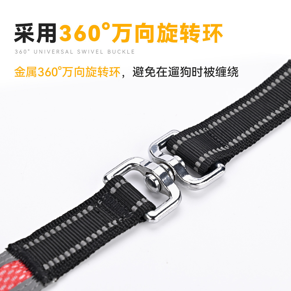 Dây thừng chó lid Bộ giải trí kiểu C radiant radiant chó dây thừng lấp lánh sọc rực rỡ chó rạng rỡ