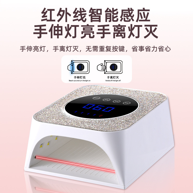 New Amazon cross-border hot-selling nail dryer with Electro-Messure Plasma Sanctuary