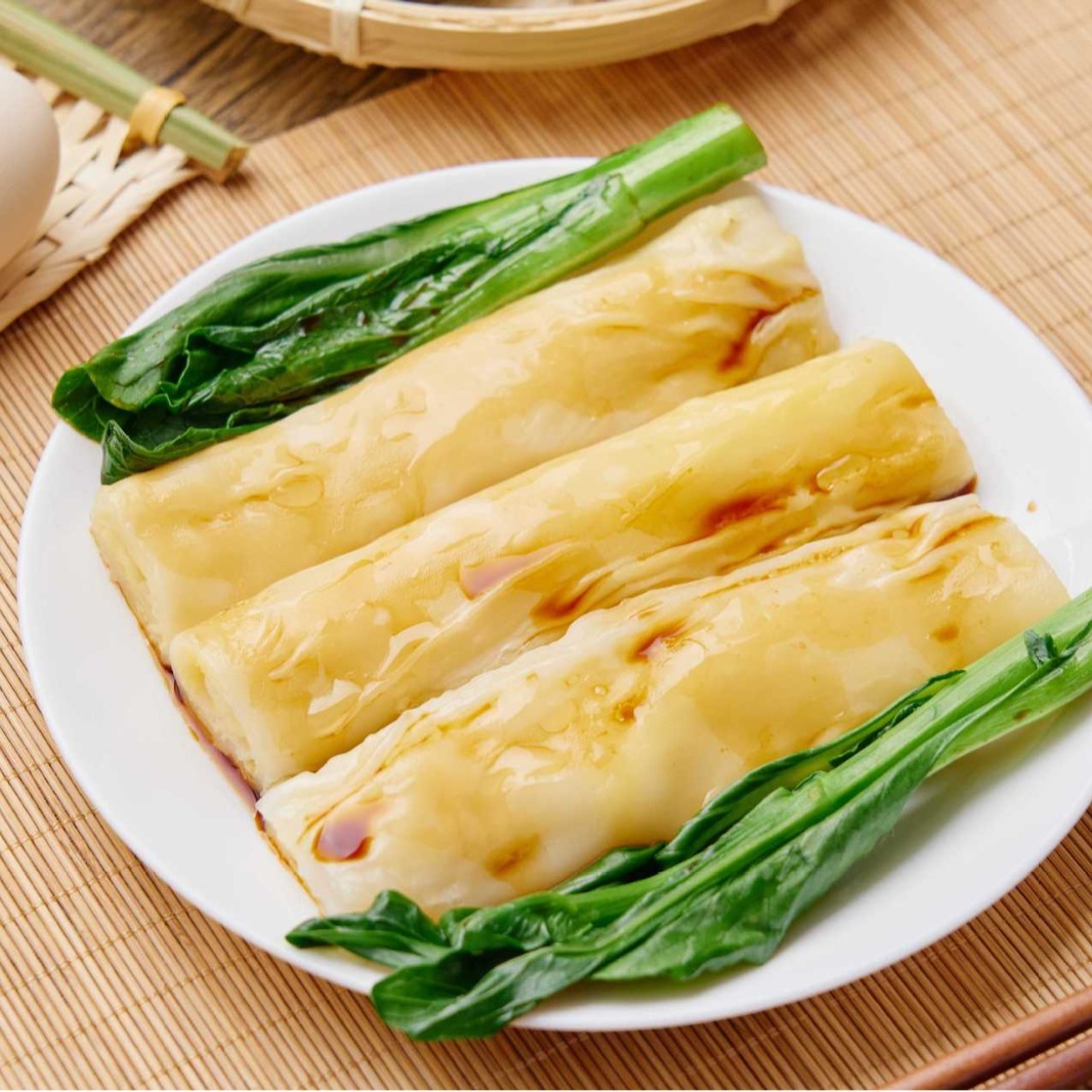 奇乡厂家直销鸡蛋肠粉早餐半成品冷冻食品港式茶点