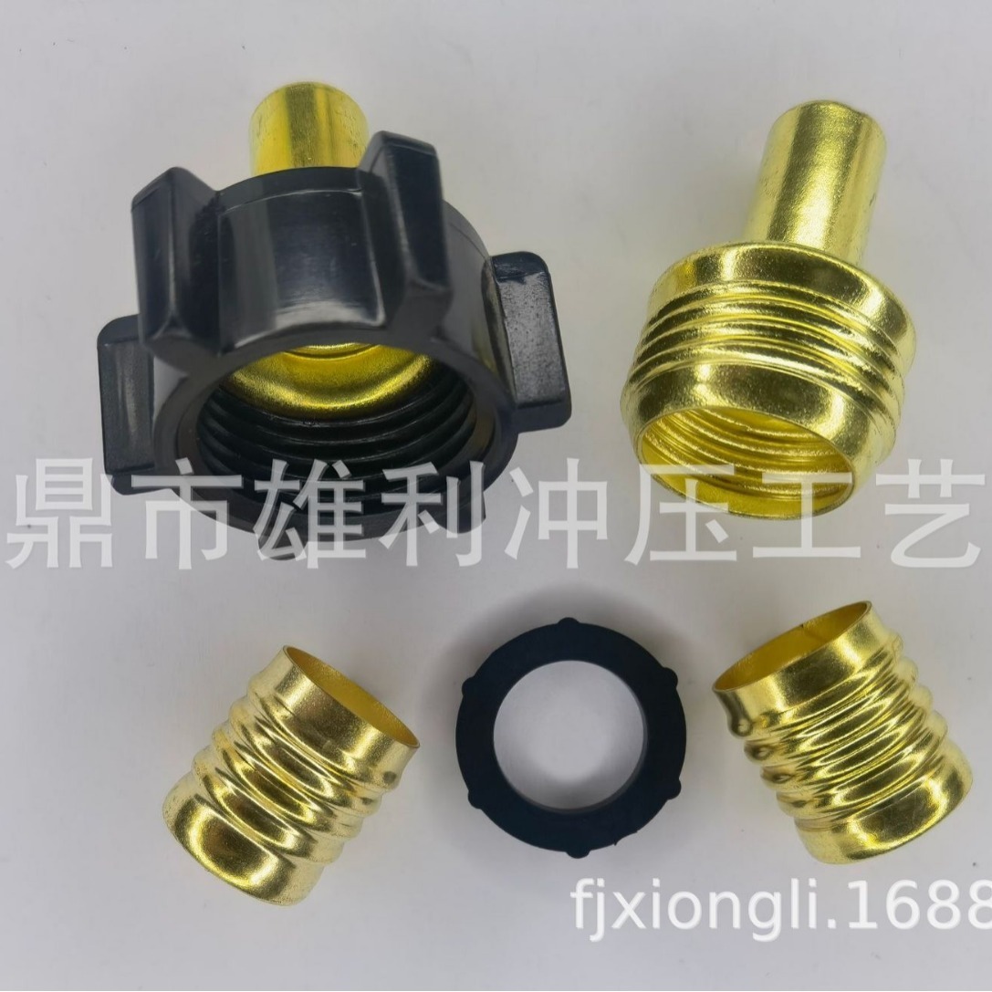 廠家供應花園管接頭 塑帽接頭 內漲管接頭  食品管接頭 銅皮接頭