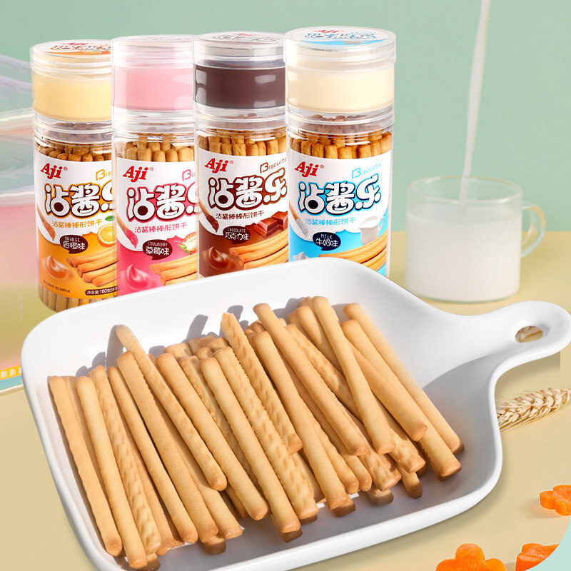 Aji, với nước sốt và sữa, với những mẩu vụn và sô cô la với những mảnh vụn và vụn bánh mì và đồ ăn vặt. 180g
