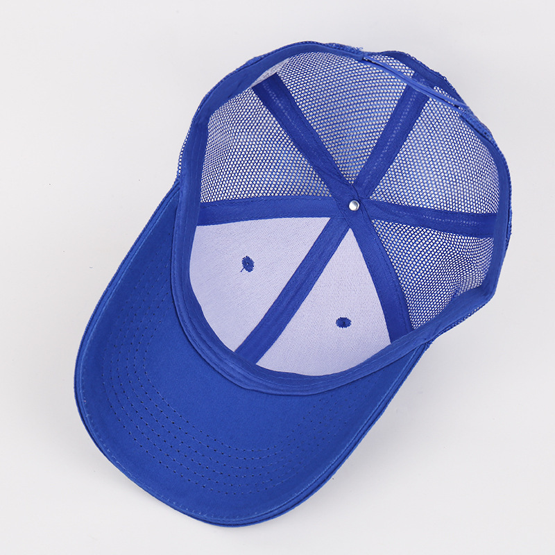 Pure mesh baseball caps. Summer sun-fishing hats. New cotton-covered duck tongue caps.