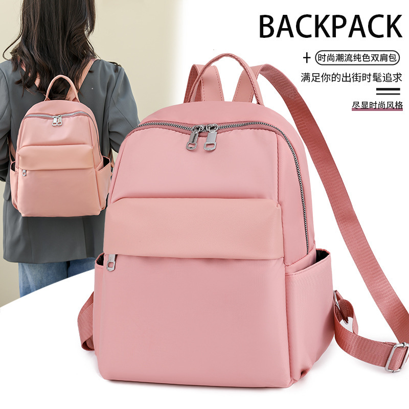 Double-shouldered Korean new version of the cross-border foreign trade, high-capacity student packs for leisure business, Oxford Travel backpack