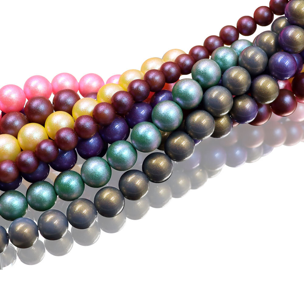 Wholesale 3-14mm candy picturing pearls, DIY necklaces for girls