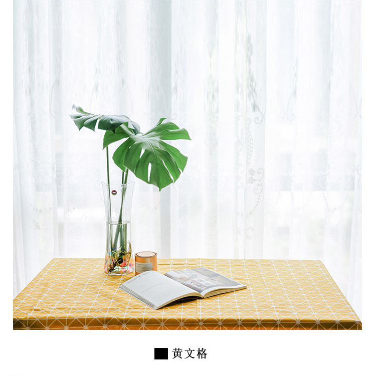 Khăn trải bàn kiểu Nhật Bản hiện đại mạt chược bàn Qing-dae với trà trong phân phối bàn vuông