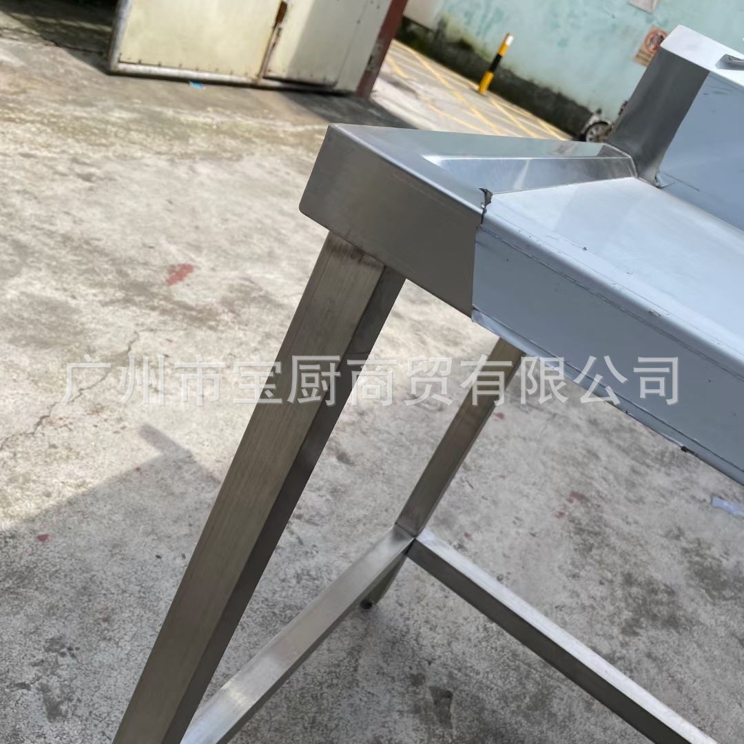 Bàn rải rác, bảng thép không rỉ, bàn ăn.