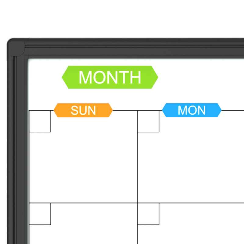 자석 달력 whiteboard 크로스 국경 가동 가능한 위원회 가정 널을 위한 잘 고정된 주간 달력 플래너를 주문을 받아서 만드십시오
