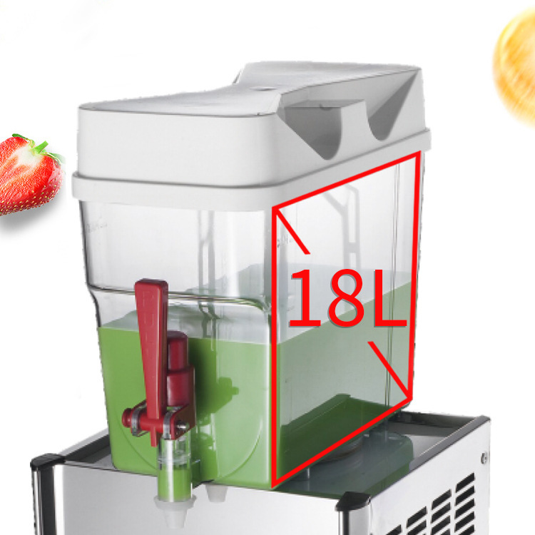 Script 18L commercial single-cylinder three-cylinder cooler that produces fruit grain juice.