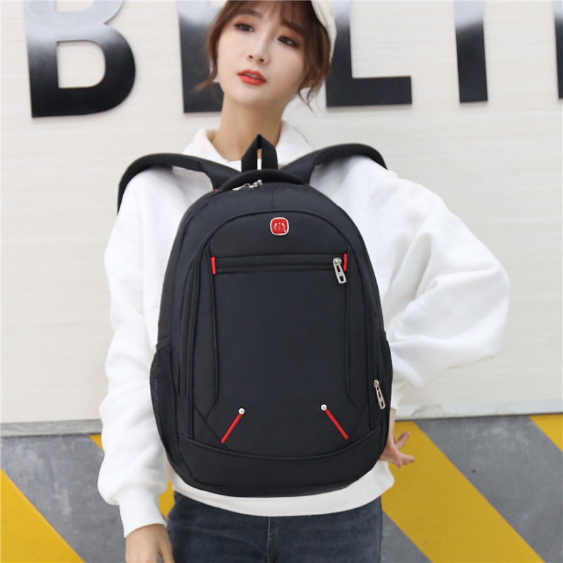 Two-shoulder bag, Fashion Pack, New Girl Student Pack, Recreational Double-shoulder Travel Pack, Male Outdoor Bag, Large Capacity