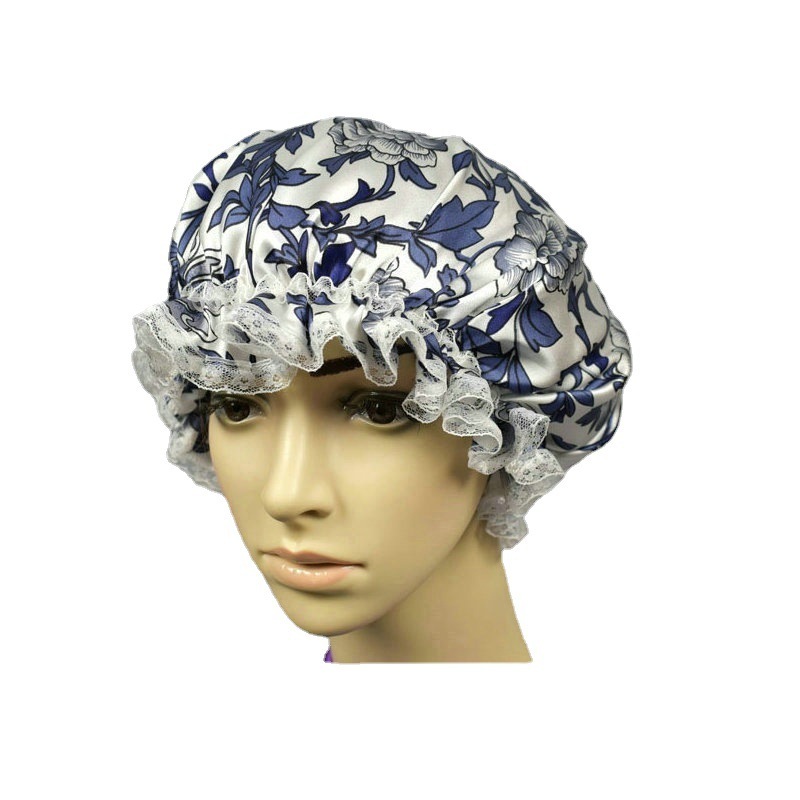 The lady with the lace-side hat, the hair-skin hat, the hair-scar, the headscarf shower.