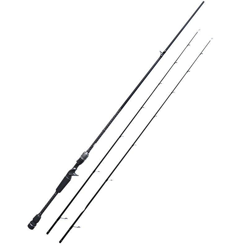 Luya single poles with a small handle/direct handle of M/ML combined double-twidth carbon at 2.1 m/2.4 m slots