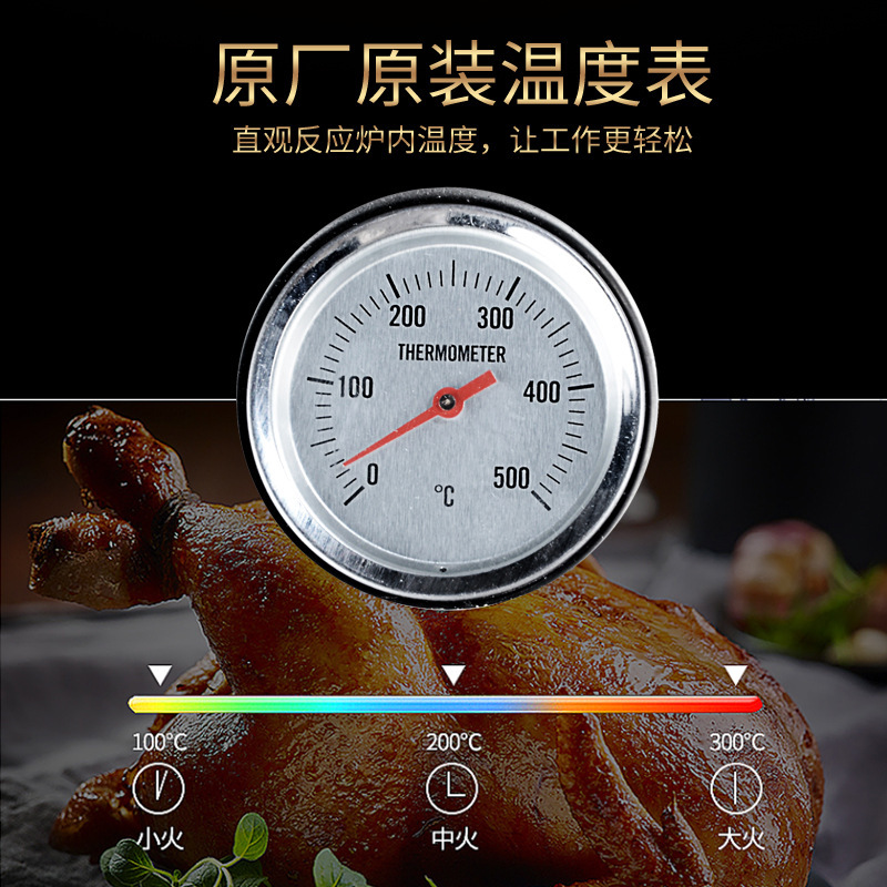60 cái lò vịt nhỏ có than nhiều mục đích cắt thịt cừu quay.