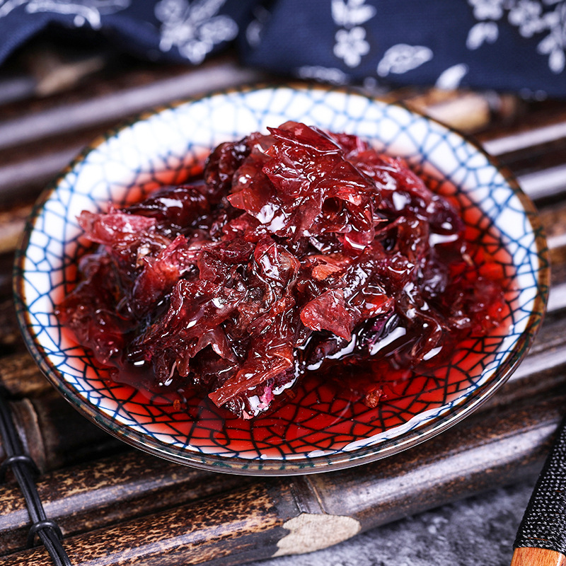 Mười ký nước sốt hồng, làm bằng tay 5kg dâu tây và trà làm từ cháo đá.
