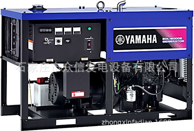 12KW diesel generator unit YAMAHA EDL 16000E, Japan