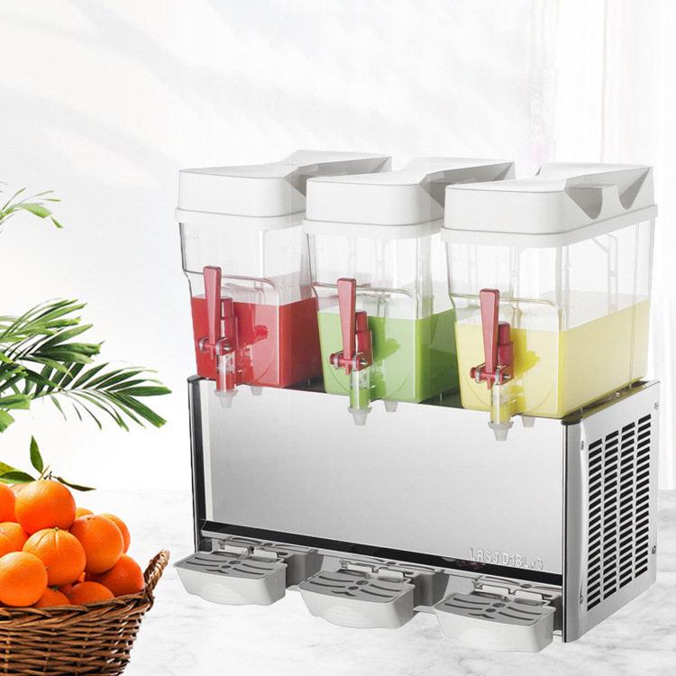 Script 18L commercial single-cylinder three-cylinder cooler that produces fruit grain juice.