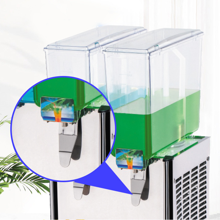 Script 9L juicer commercial two-cool two-cool juicer three-cool drinker, milk and tea store chiller