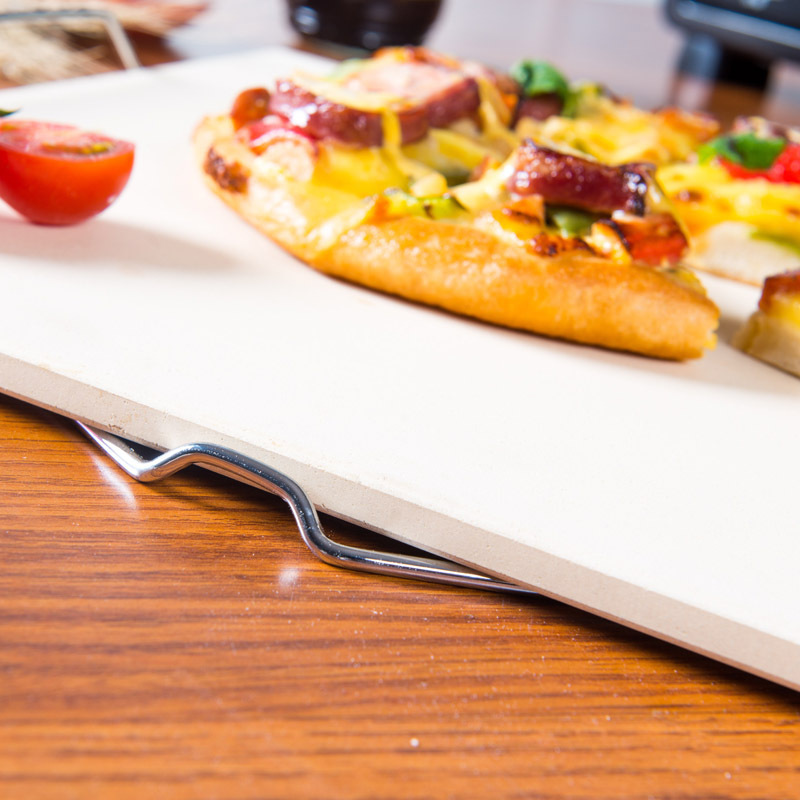 方形披薩烤盤pizza stone商用烤箱烘培石板堇青石比薩燒烤石板