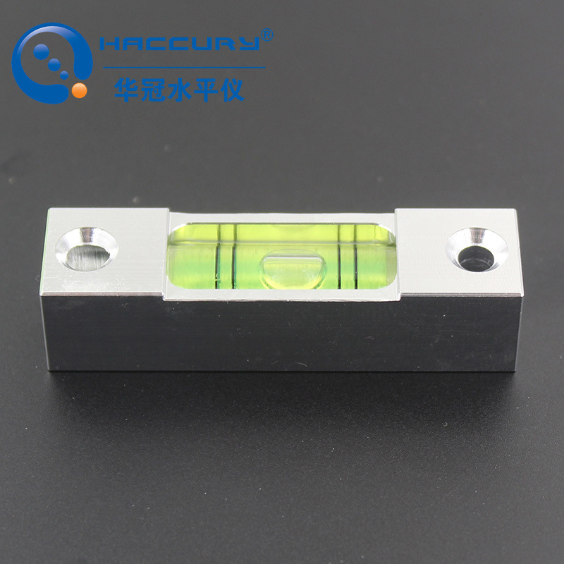 Small-scale mini-level bubble horizontal scale with a strong magnetic barometer long strip metal