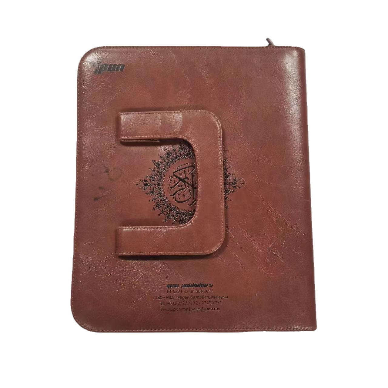 Plant custom, new coloured portable folders, leather file receipt manager's folder, which can be added to LOGO