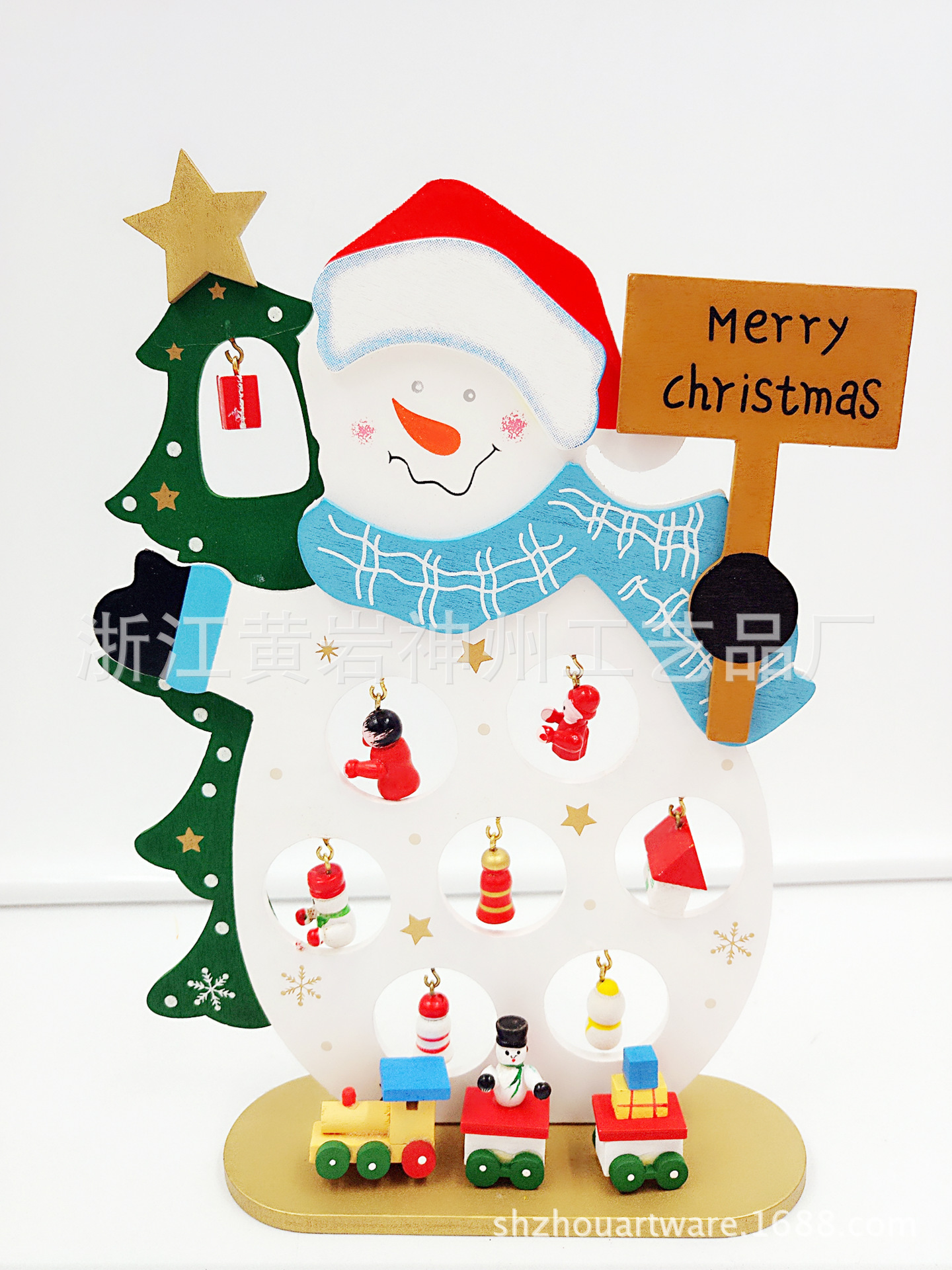 Christmas creative gifts, Christmas for the Woodman, Santa Claus for the Snowman.