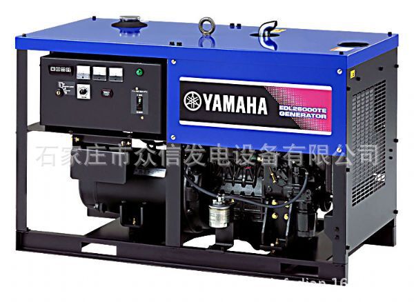 20KVA雅馬哈柴油發電機組EDL26000TE日本YAMAHA三相380水冷KW正品