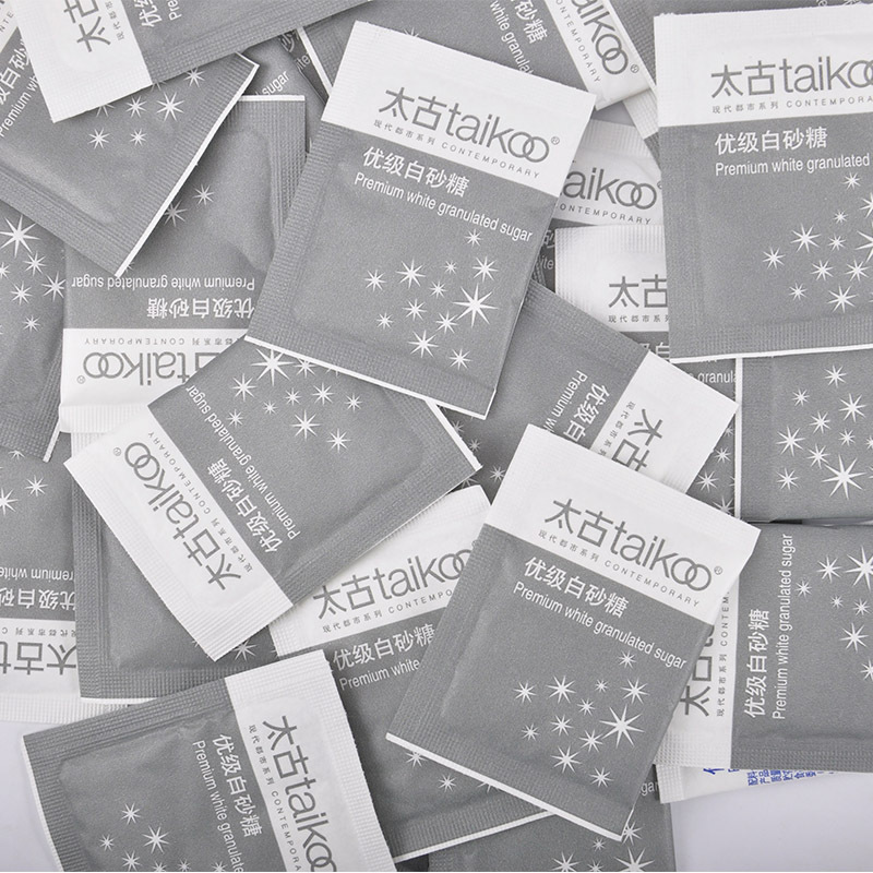 Taikoo/Taku chất lượng đường cộng sự da trắng gói 5g*100 túi đường cà phê
