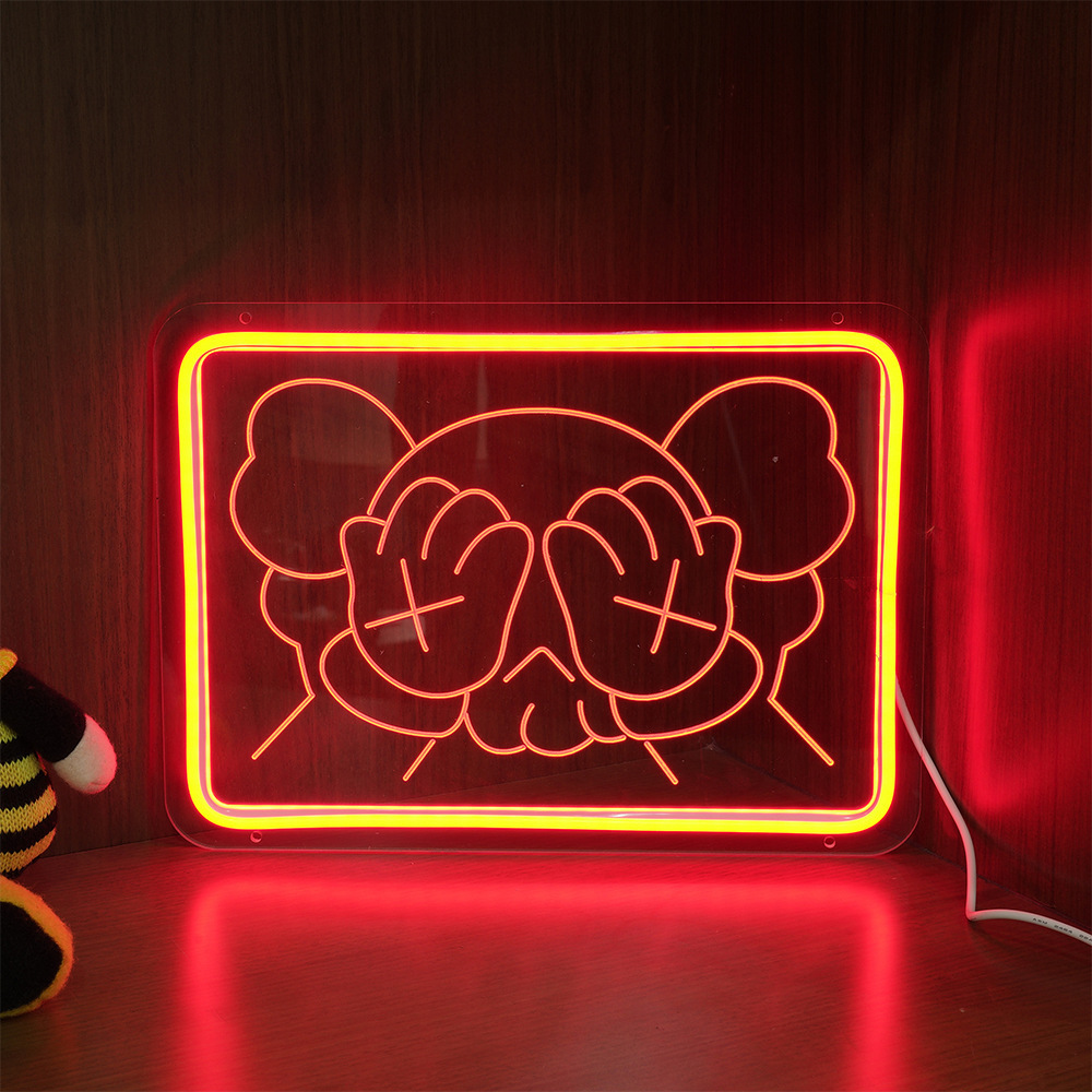 Trên mạng Neon Lantern Vi tính trung tâm mua sắm kaws để chụp ảnh những ánh sáng trang trí cá nhân và những ánh sáng sáng sáng sáng sáng sáng tạo