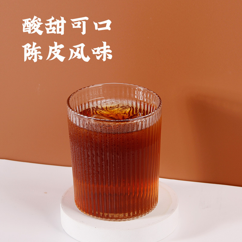 陳皮梅子茶酸梅膏酸梅湯陳皮茶山楂濃縮汁商用原材料衝飲果汁