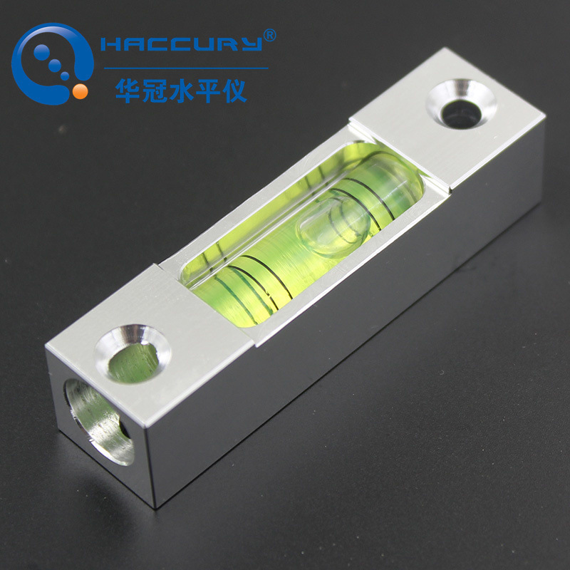 Small-scale mini-level bubble horizontal scale with a strong magnetic barometer long strip metal