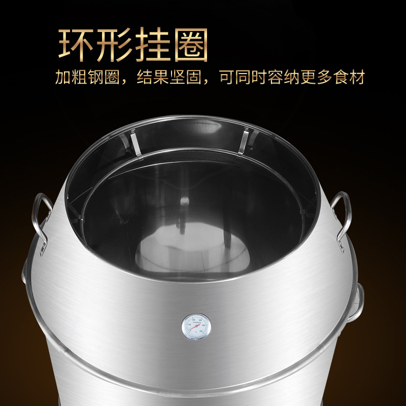 60 cái lò vịt nhỏ có than nhiều mục đích cắt thịt cừu quay.
