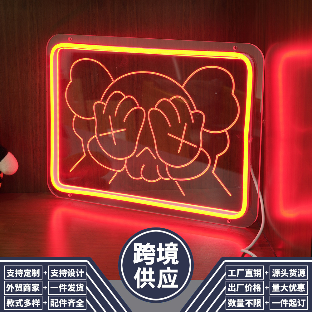 Trên mạng Neon Lantern Vi tính trung tâm mua sắm kaws để chụp ảnh những ánh sáng trang trí cá nhân và những ánh sáng sáng sáng sáng sáng sáng tạo