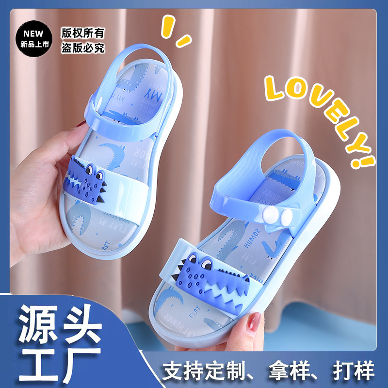Tùy chỉnh giày cho mùa xuân mới và mùa hè của trẻ em để mang giày hoạt hình trẻ con.