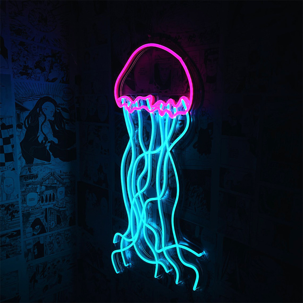 Tùy chỉnh Akreled Neon Maison Lighted Bed Room Trang trí Lighted Ocean Hall cho thương mại nước ngoài