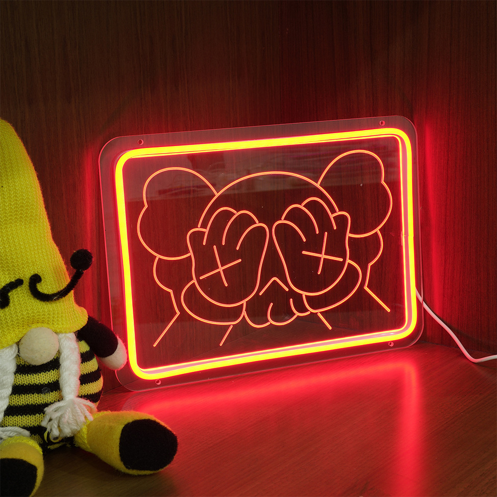 Trên mạng Neon Lantern Vi tính trung tâm mua sắm kaws để chụp ảnh những ánh sáng trang trí cá nhân và những ánh sáng sáng sáng sáng sáng sáng tạo