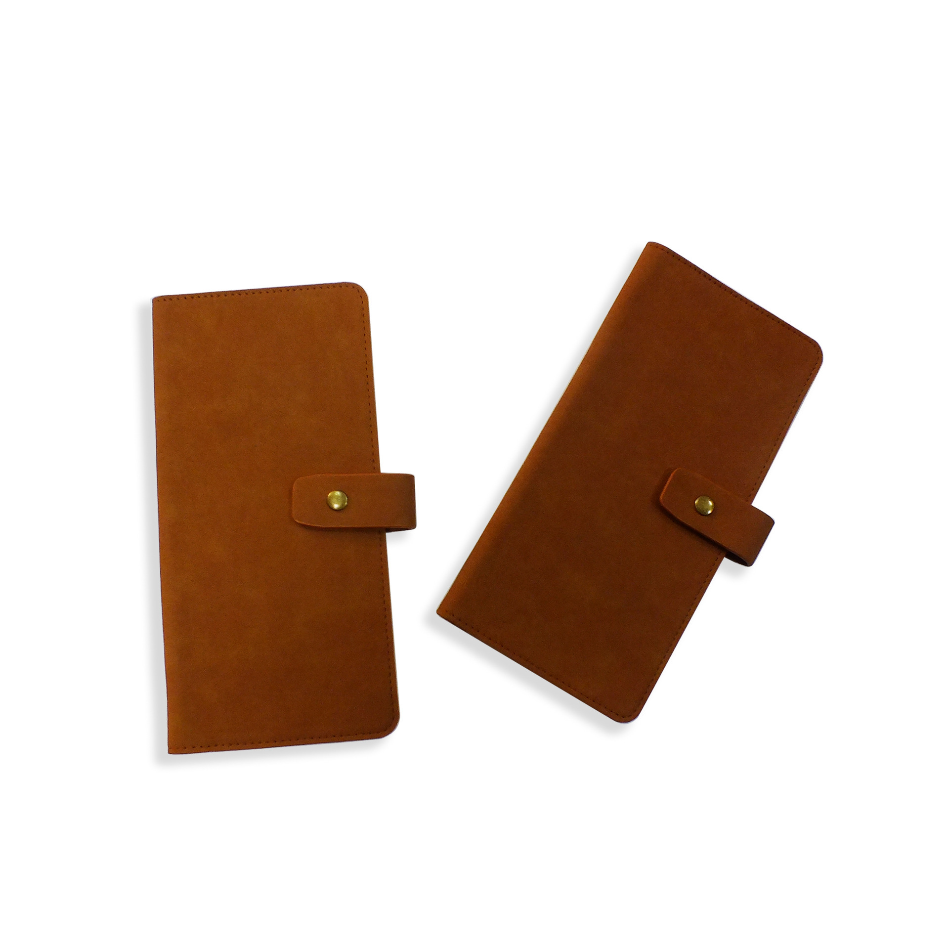 Customized travel passport package PU document and leather passport protection package