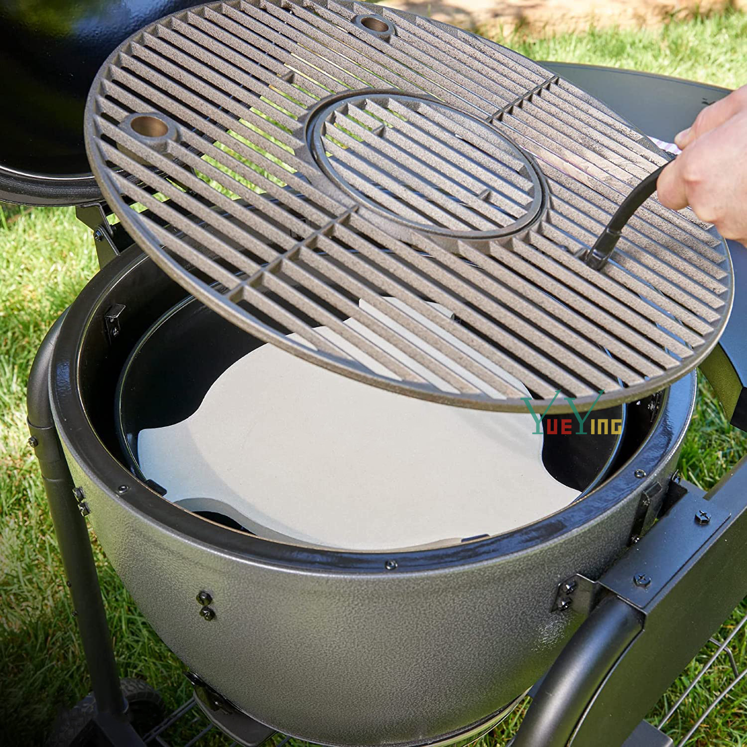來圖來樣定製kamado陶瓷爐三角導流板卡瑪多披薩板比薩烹飪石異形