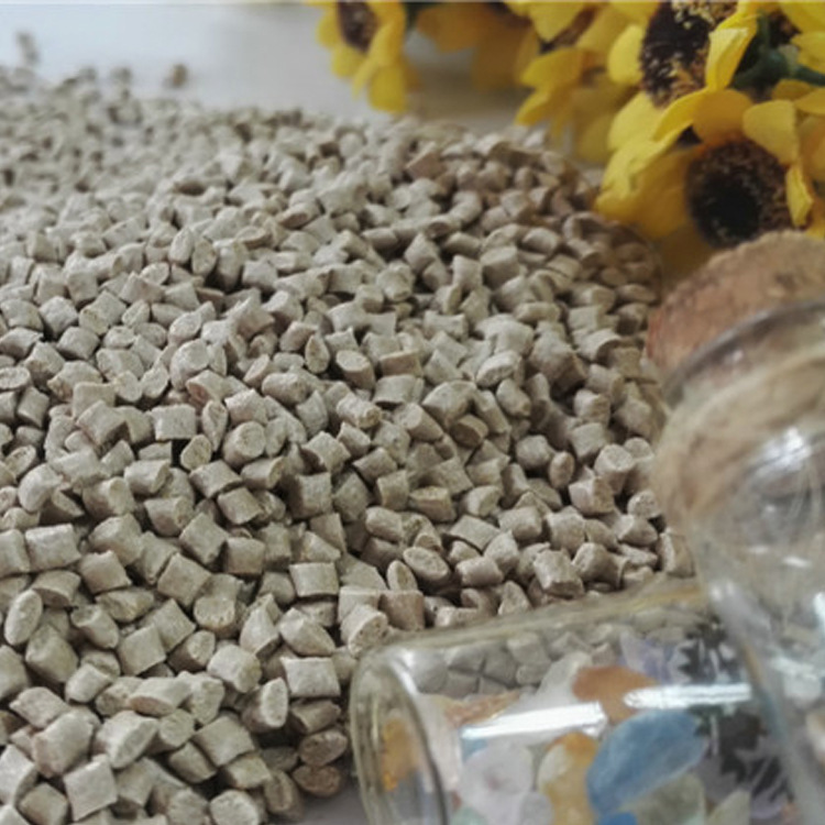 Natural slurry 플라스틱 원료 1회 칫솔 원료 분해성 소재, 밀 밸리 섬유 플라스틱
