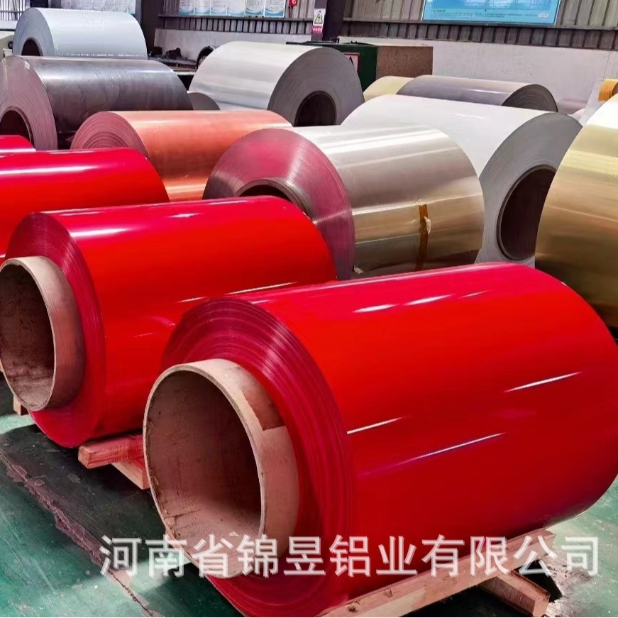 Aluminum rolls, aluminum plates, aluminum manganese aluminum rolls, various specifications.