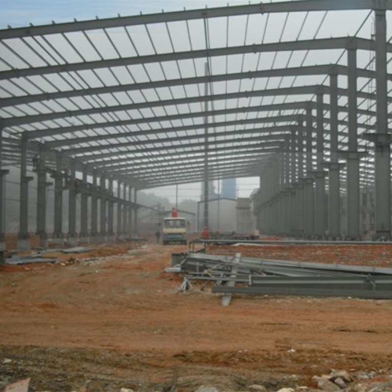 Một nhà máy thép được gắn kết với nhau cho nhà máy thép đa tầng