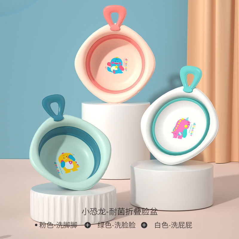 Children's wash-basket folding baby home with wash-basket cartoons, baby-basket distribution