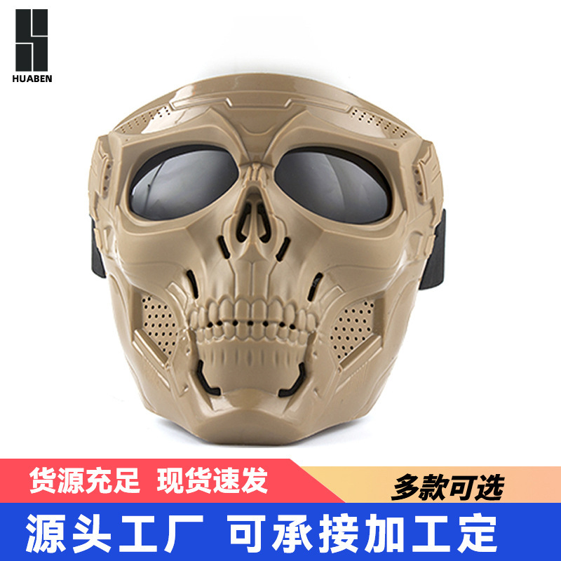 Skull mask.