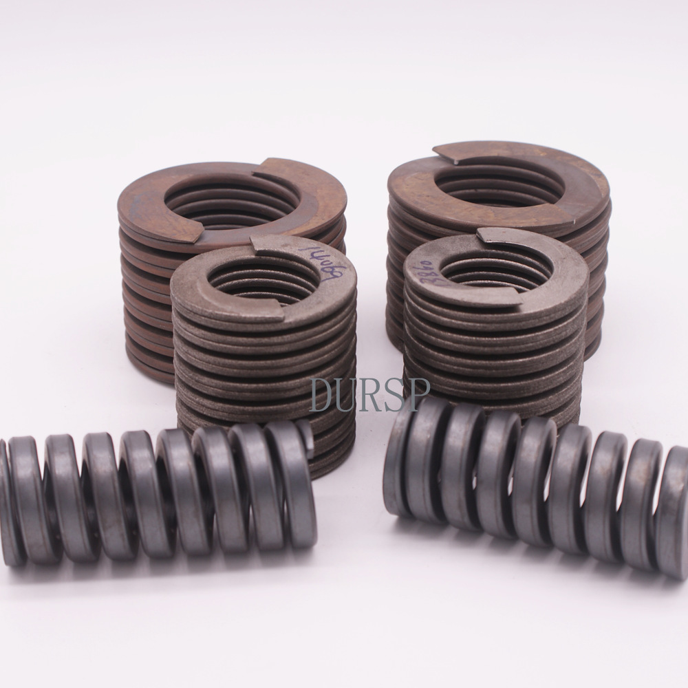 专业定制耐高温双层螺旋弹簧 炼钢厂滑水口用Inconel X-750材质